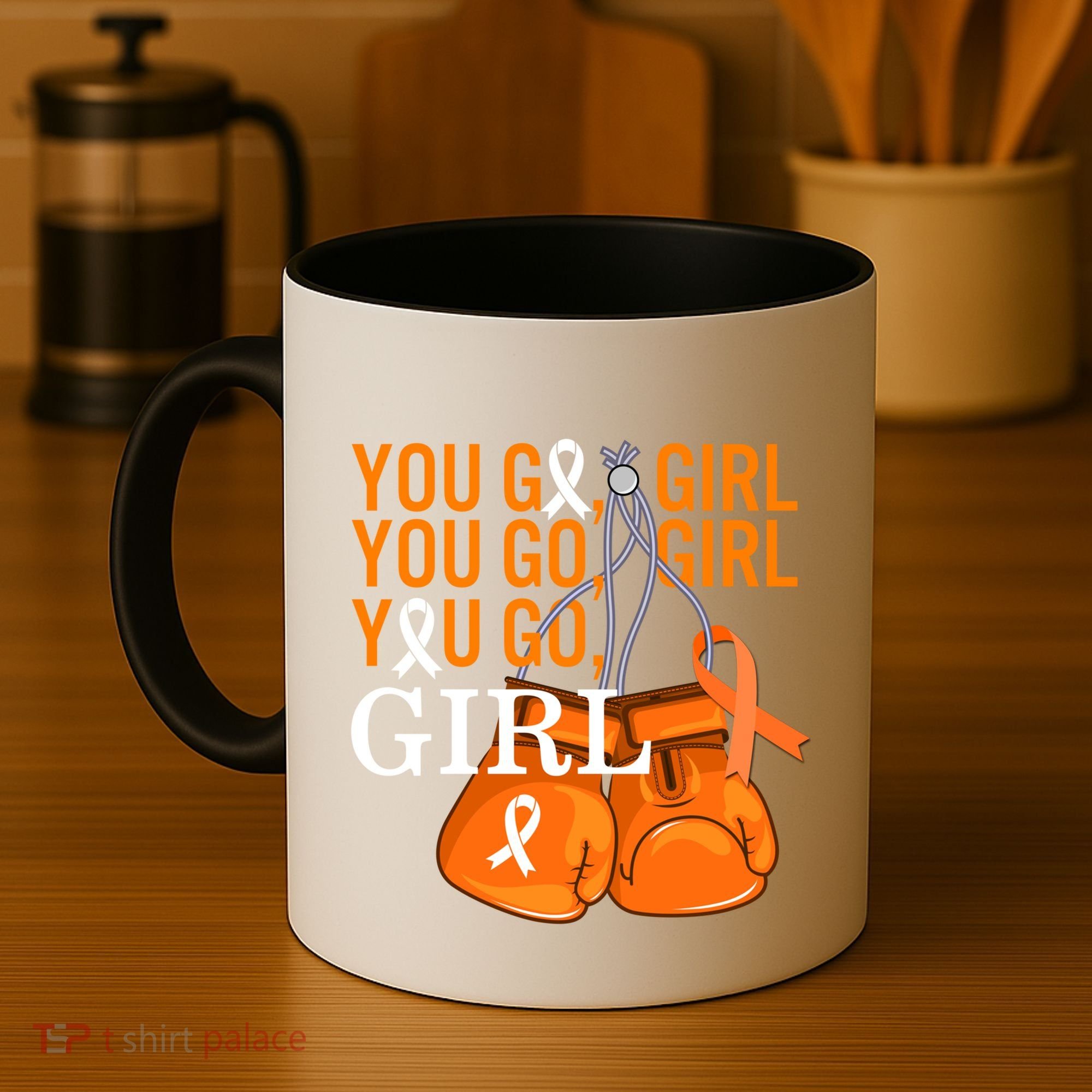 Ms Warrior Awareness You Go Multiple Sclerosis Fight Gift Coffee Mug