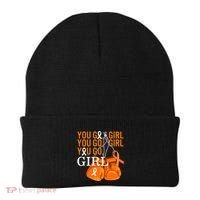 Ms Warrior Awareness You Go Multiple Sclerosis Fight Gift Beanie thumb 0