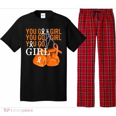 Ms Warrior Awareness You Go Multiple Sclerosis Fight Gift Pajama Set