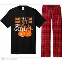 Ms Warrior Awareness You Go Multiple Sclerosis Fight Gift Pajama Set thumb 0