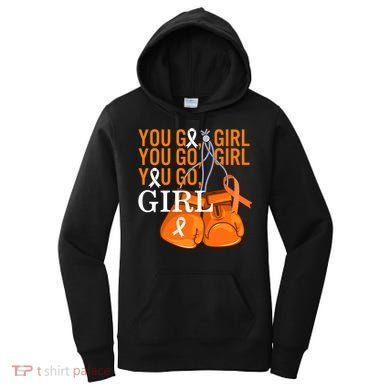 Ms Warrior Awareness You Go Multiple Sclerosis Fight Gift Women's Hoodie
