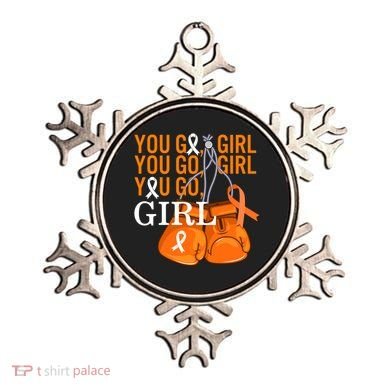 Ms Warrior Awareness You Go Multiple Sclerosis Fight Gift Ornament