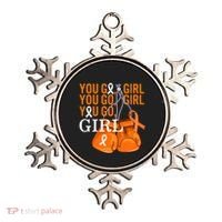 Ms Warrior Awareness You Go Multiple Sclerosis Fight Gift Ornament thumb 0