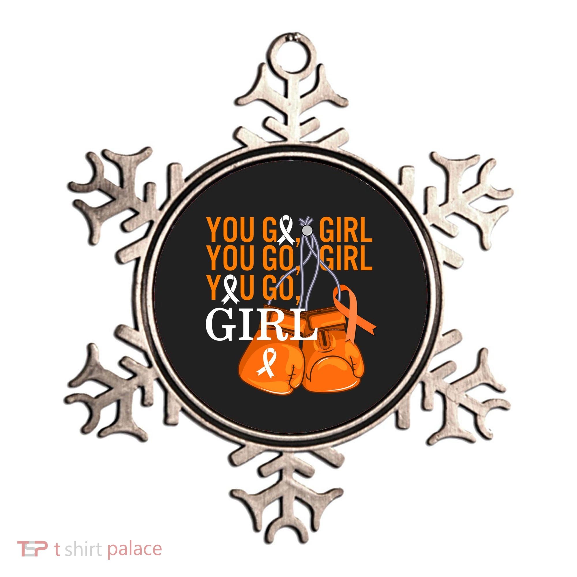 Ms Warrior Awareness You Go Multiple Sclerosis Fight Gift Ornament