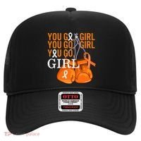 Ms Warrior Awareness You Go Multiple Sclerosis Fight Gift Hat thumb 0