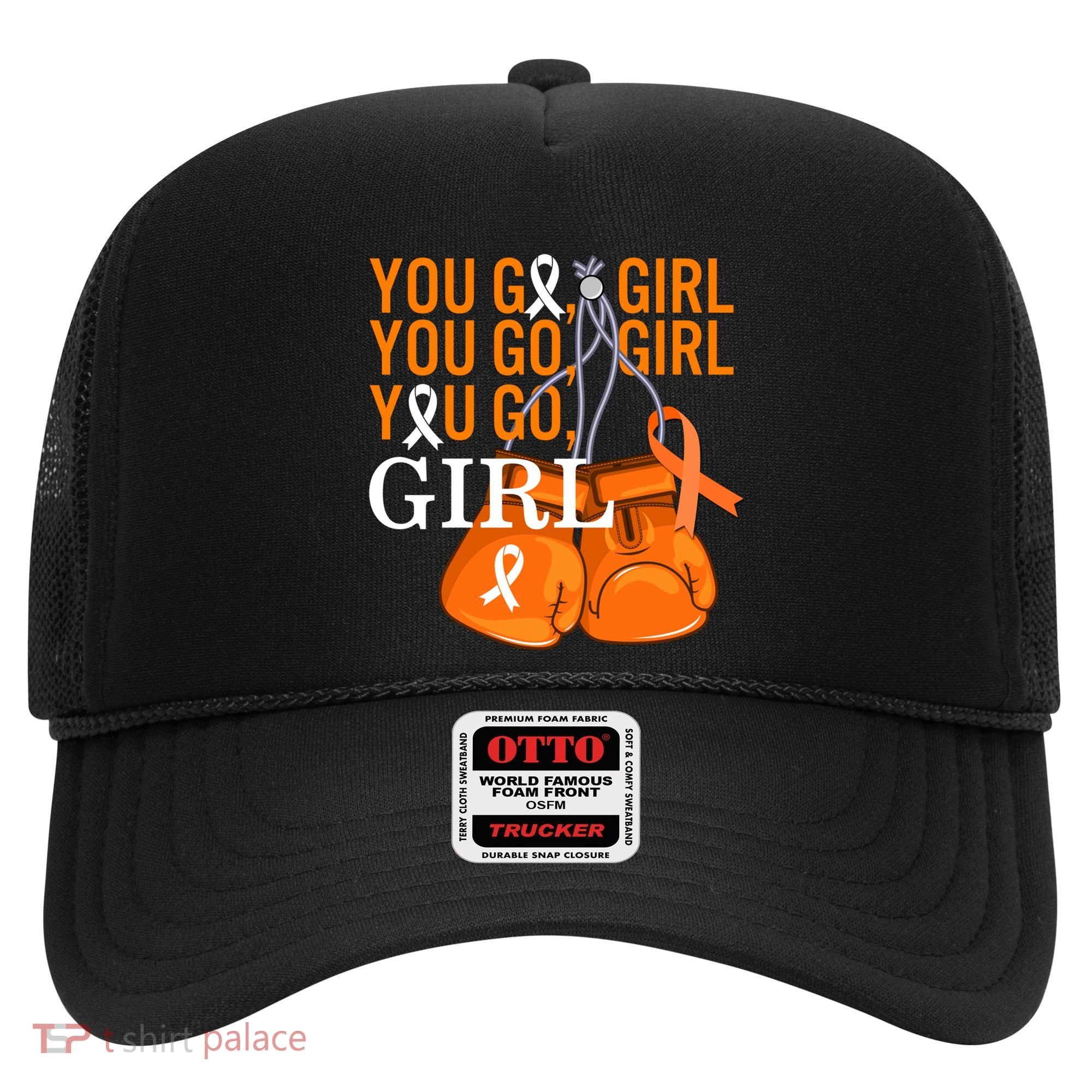 Ms Warrior Awareness You Go Multiple Sclerosis Fight Gift Hat