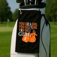 Ms Warrior Awareness You Go Multiple Sclerosis Fight Gift Golf Towel thumb 2