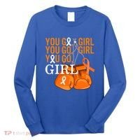 Ms Warrior Awareness You Go Multiple Sclerosis Fight Gift Long Sleeve Shirt thumb 0