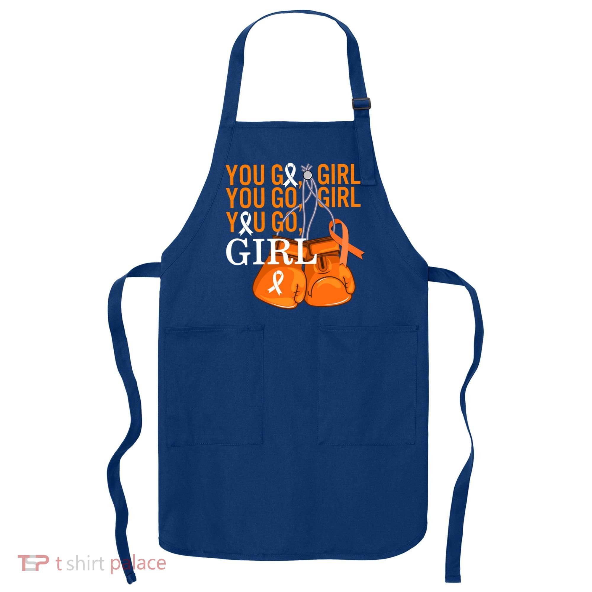 Ms Warrior Awareness You Go Multiple Sclerosis Fight Gift Apron