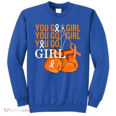 Ms Warrior Awareness You Go Multiple Sclerosis Fight Gift Sweatshirt