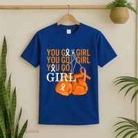 Ms Warrior Awareness You Go Multiple Sclerosis Fight Gift T-Shirt thumb 2