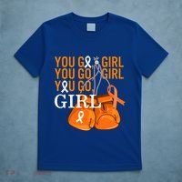 Ms Warrior Awareness You Go Multiple Sclerosis Fight Gift T-Shirt thumb 5