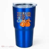 Ms Warrior Awareness You Go Multiple Sclerosis Fight Gift Tumbler thumb 0