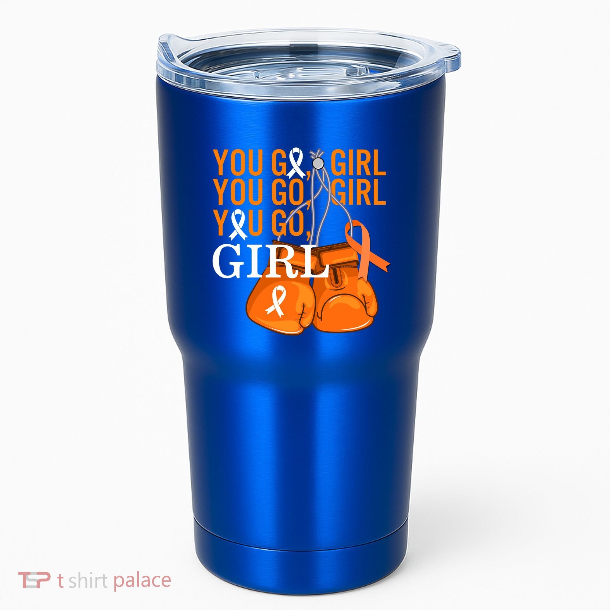 Ms Warrior Awareness You Go Multiple Sclerosis Fight Gift Tumbler