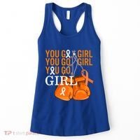 Ms Warrior Awareness You Go Multiple Sclerosis Fight Gift Women's Tank Top thumb 0