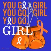 Ms Warrior Awareness You Go Multiple Sclerosis Fight Gift Toddler Hoodie thumb 2
