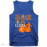 Ms Warrior Awareness You Go Multiple Sclerosis Fight Gift Tank Top thumb 0