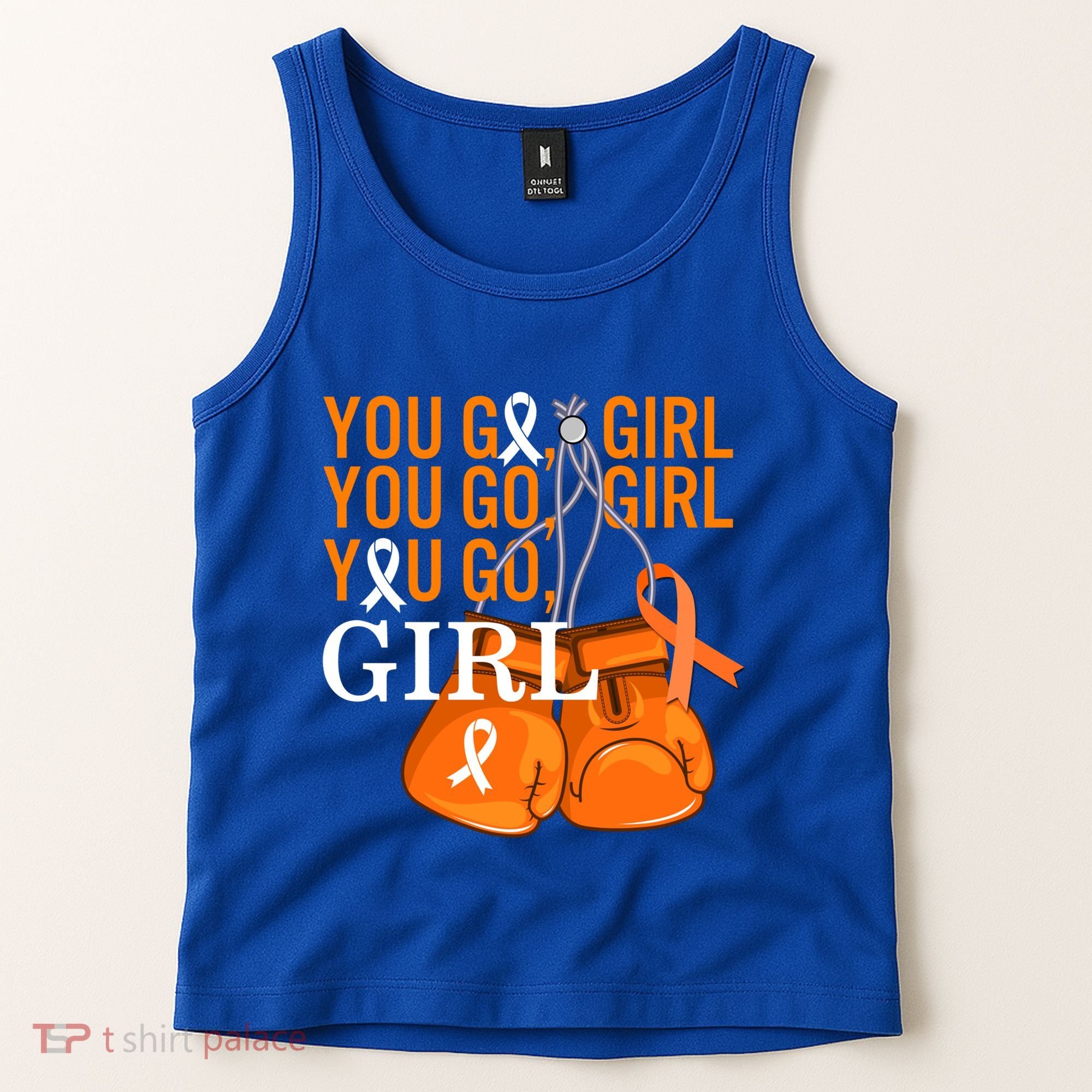 Ms Warrior Awareness You Go Multiple Sclerosis Fight Gift Tank Top