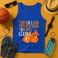 Ms Warrior Awareness You Go Multiple Sclerosis Fight Gift Tank Top thumb 4