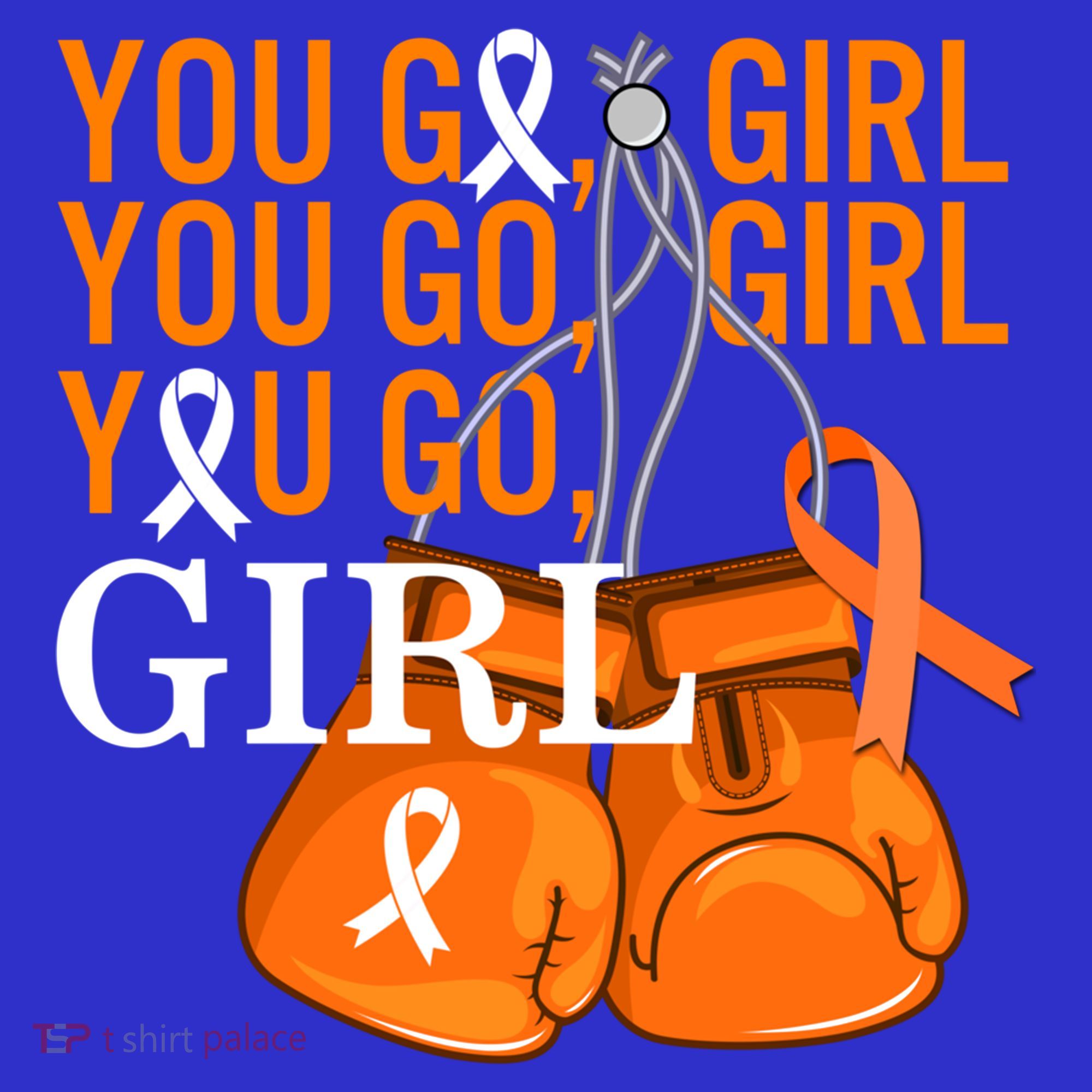 Ms Warrior Awareness You Go Multiple Sclerosis Fight Gift Tank Top