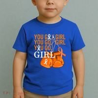 Ms Warrior Awareness You Go Multiple Sclerosis Fight Gift Toddler T-Shirt thumb 2