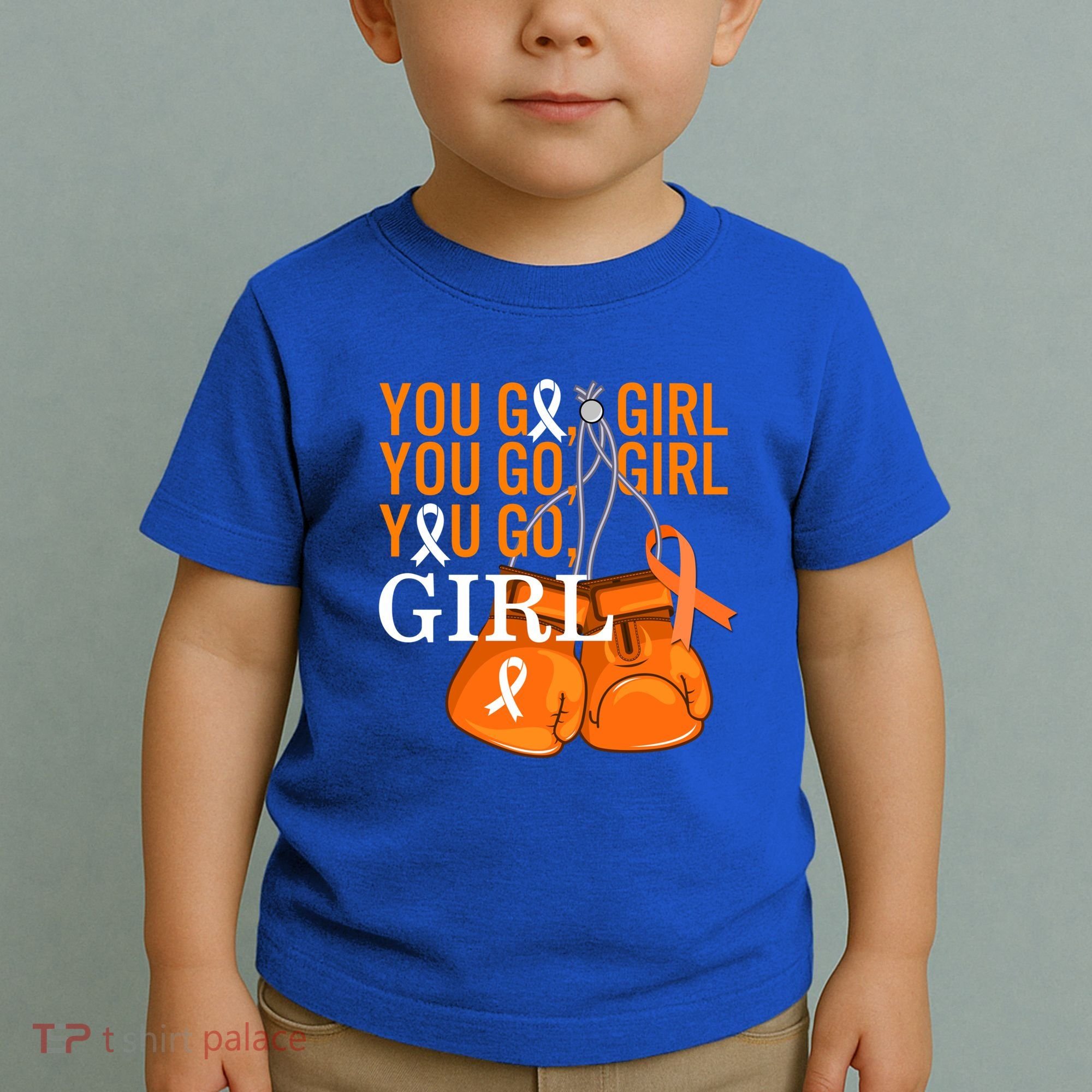 Ms Warrior Awareness You Go Multiple Sclerosis Fight Gift Toddler T-Shirt