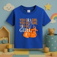 Ms Warrior Awareness You Go Multiple Sclerosis Fight Gift Toddler T-Shirt thumb 3