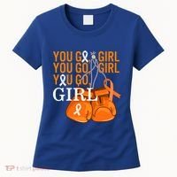 Ms Warrior Awareness You Go Multiple Sclerosis Fight Gift Women's T-Shirt thumb 0