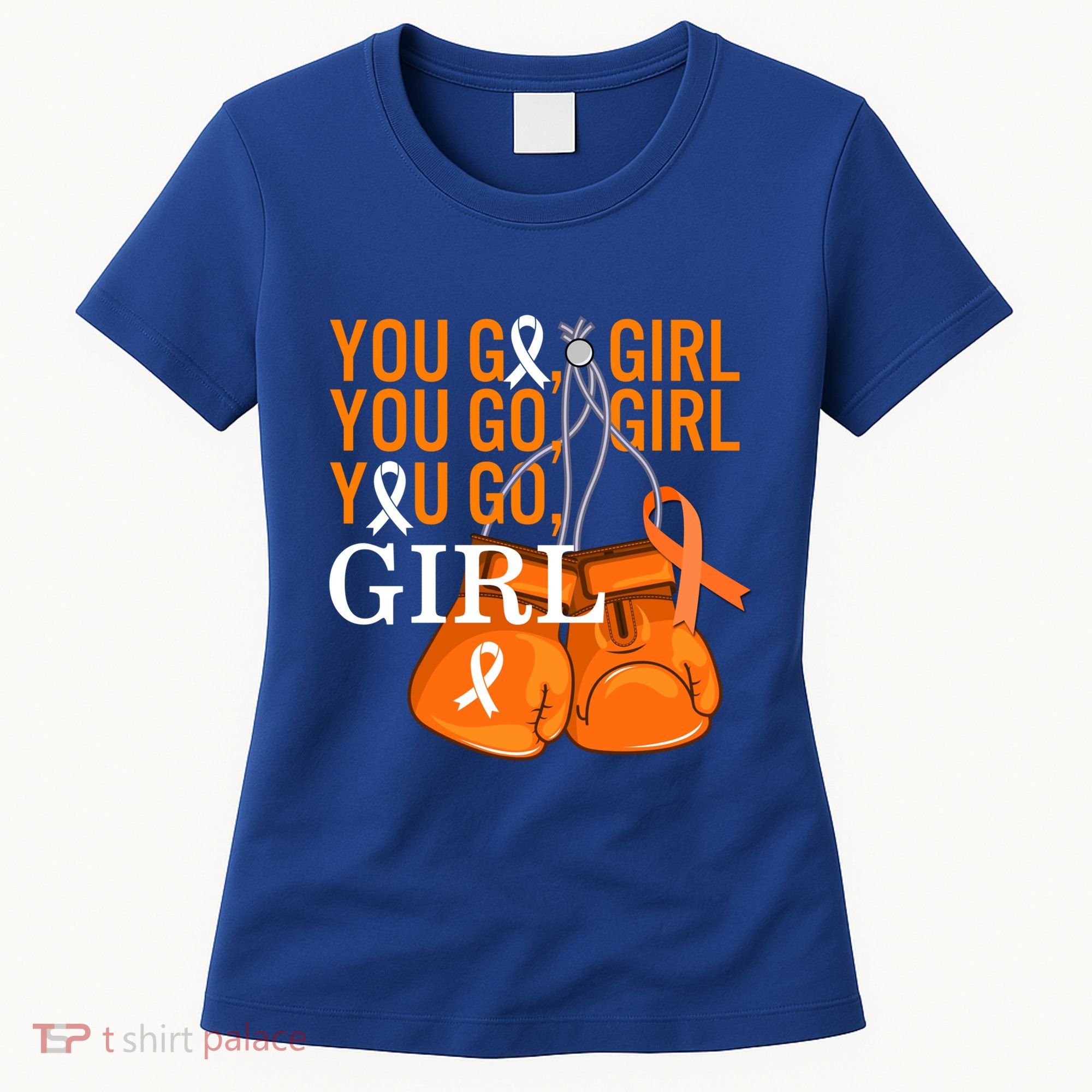 Ms Warrior Awareness You Go Multiple Sclerosis Fight Gift Women's T-Shirt
