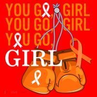Ms Warrior Awareness You Go Multiple Sclerosis Fight Gift Santa Hat thumb 1