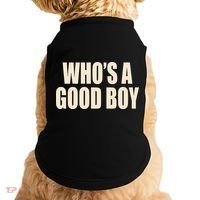 Moximimi WhoS A Good Boy Orange Doggie Tank thumb 0