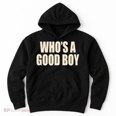 Moximimi WhoS A Good Boy Orange Hoodie