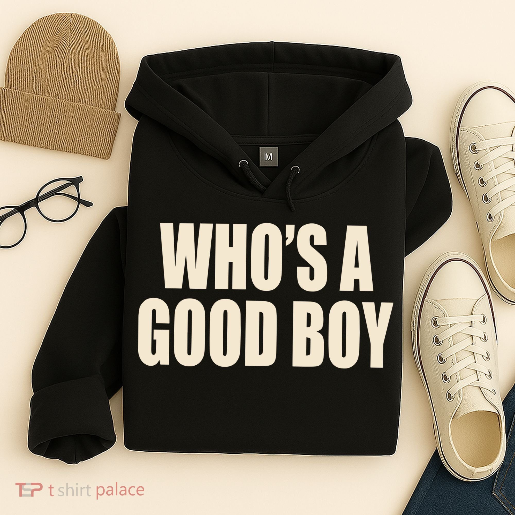 Moximimi WhoS A Good Boy Orange Hoodie