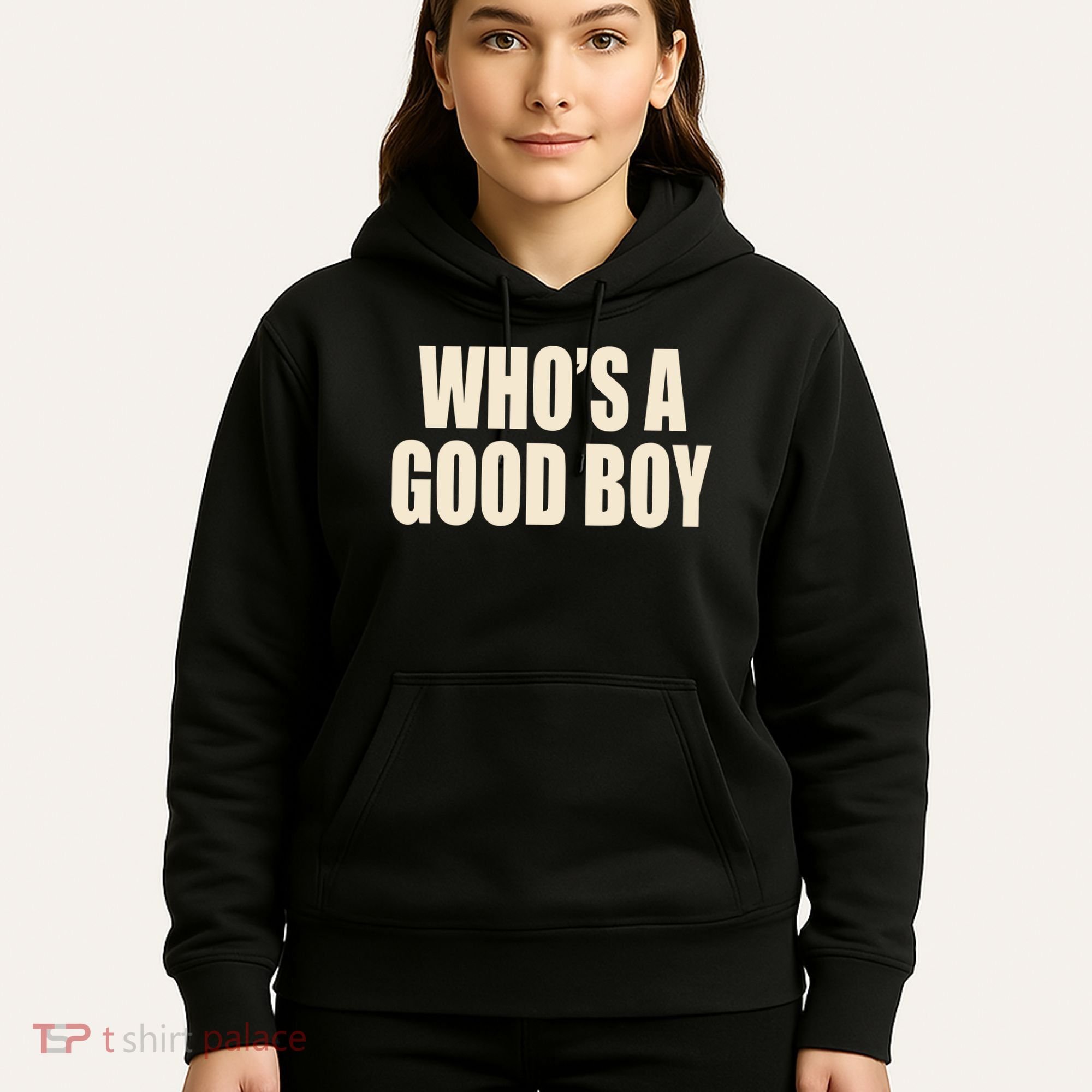 Moximimi WhoS A Good Boy Orange Hoodie