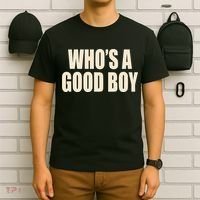 Moximimi WhoS A Good Boy Orange T-Shirt thumb 6