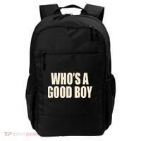 Moximimi WhoS A Good Boy Orange Backpack thumb 0