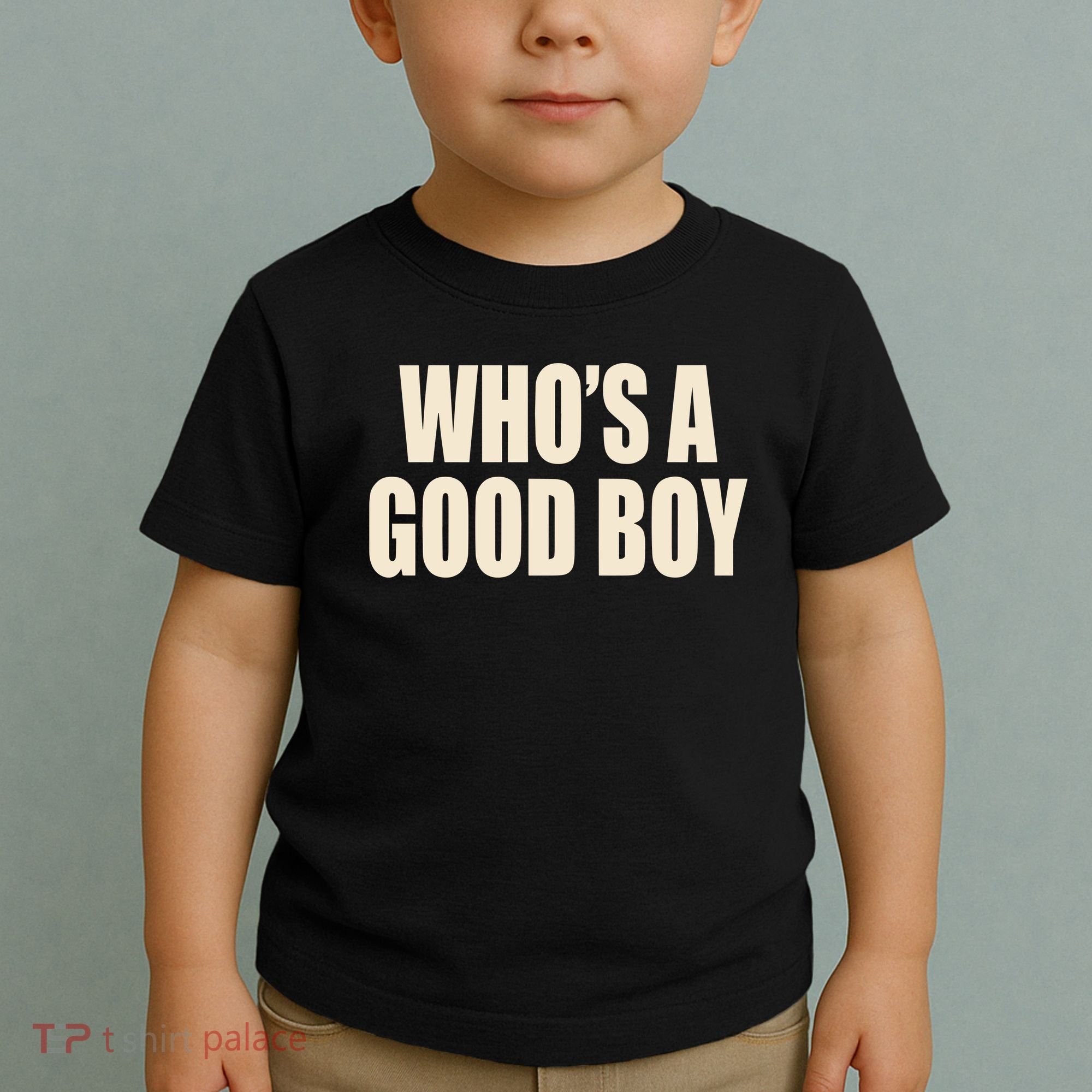 Moximimi WhoS A Good Boy Orange Toddler T-Shirt