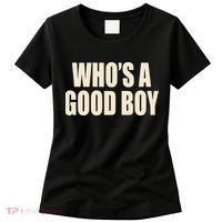 Moximimi WhoS A Good Boy Orange Women's T-Shirt thumb 0
