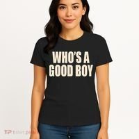 Moximimi WhoS A Good Boy Orange Women's T-Shirt thumb 4