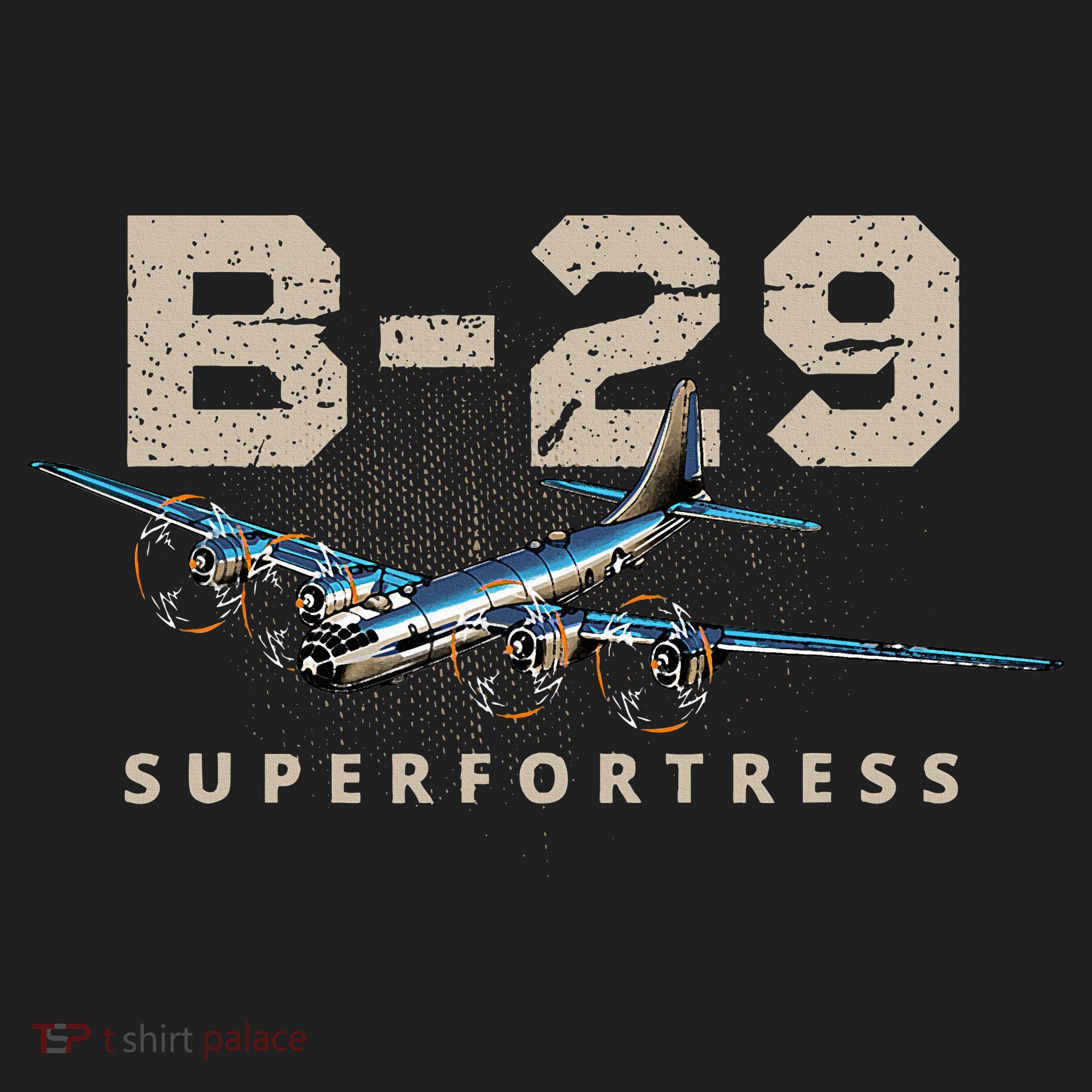 Military Warbird Airplane B29 Superfortress Beanie