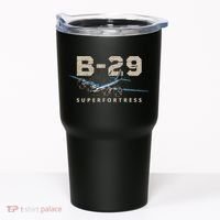 Military Warbird Airplane B29 Superfortress Tumbler thumb 0