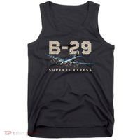 Military Warbird Airplane B29 Superfortress Tank Top thumb 0