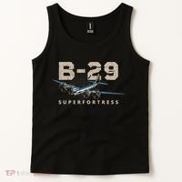 Military Warbird Airplane B29 Superfortress Tank Top thumb 2