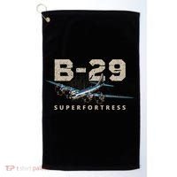 Military Warbird Airplane B29 Superfortress Golf Towel thumb 0