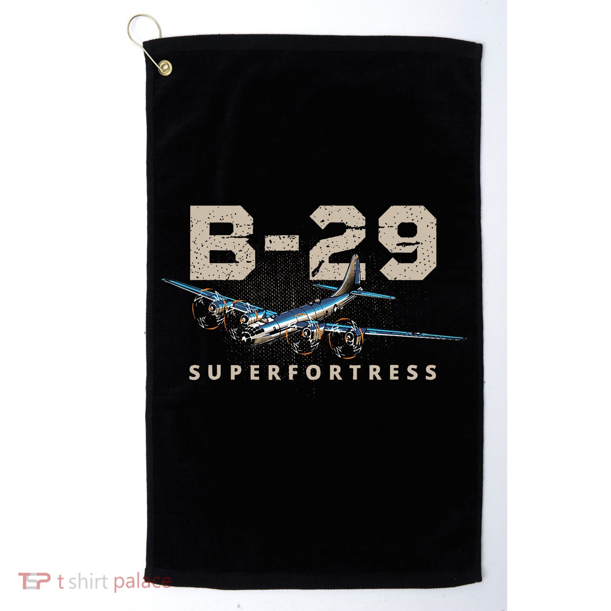 Military Warbird Airplane B29 Superfortress Golf Towel