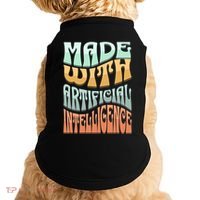 Made With Artificial Intelligence Doggie Tank thumb 0
