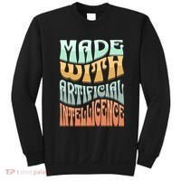 Made With Artificial Intelligence Sweatshirt thumb 0