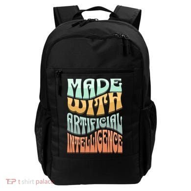 Made With Artificial Intelligence Backpack