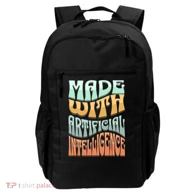 Made With Artificial Intelligence Backpack