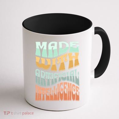Made With Artificial Intelligence Coffee Mug back